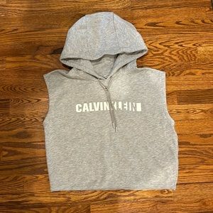Calvin Klein Jeans Sleeveless Hoodie S/M